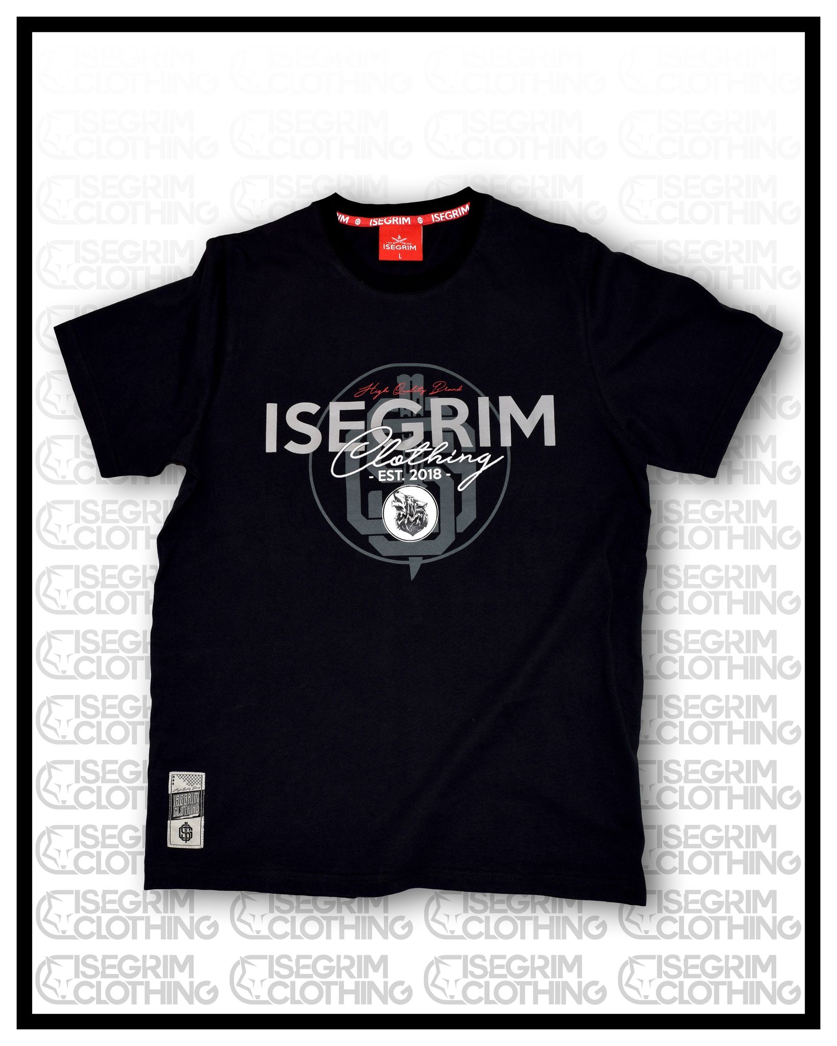 ISEGRIM Herren - T-Shirt Isegrim Clothing